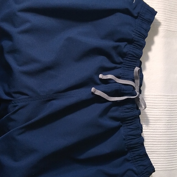 Men's Unisex Navy Blue Lined Athletic/Exercise/Golf/Casual Shorts - Picture 10 of 11